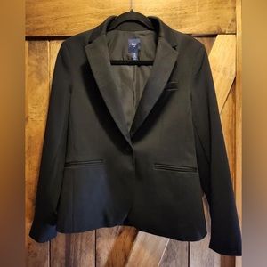 GAP Black Blazer Jacket with button